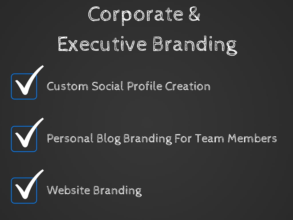 Corporate And Executive Branding Checklist Corporate And Executive Branding Checklist